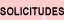 Solicitudes